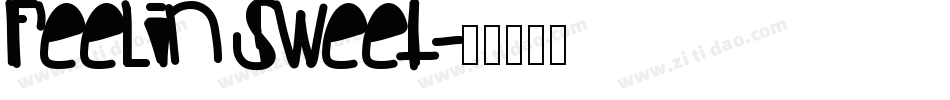 Feelin Sweet字体转换